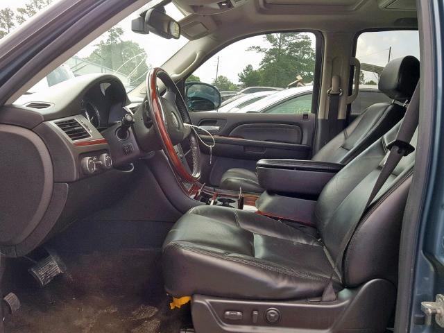 1GYFK33529R100262 - 2009 CADILLAC ESCALADE H BLUE photo 5