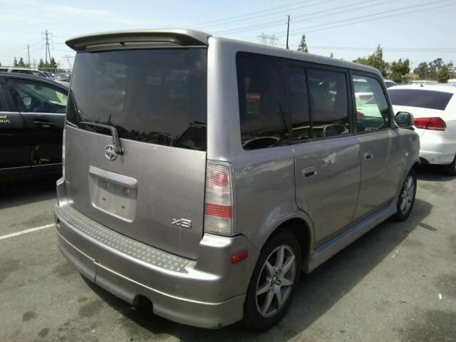 JTLKT324464054344 - 2006 TOYOTA SCION XB Сұр фото 4