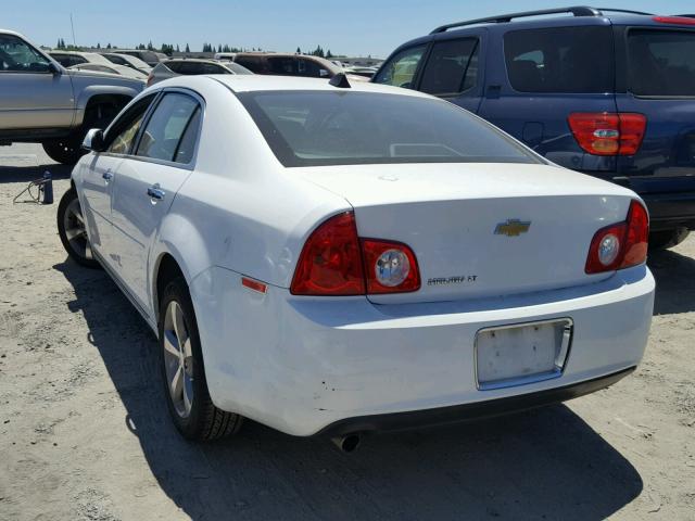 1G1ZD5E06CF378268 - 2012 CHEVROLET MALIBU 2LT WHITE photo 3