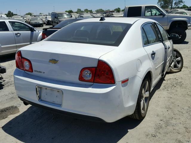 1G1ZD5E06CF378268 - 2012 CHEVROLET MALIBU 2LT WHITE photo 4