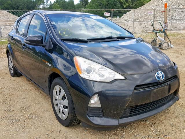 JTDKDTB38D1531842 - 2013 TOYOTA PRIUS C GRAY photo 1