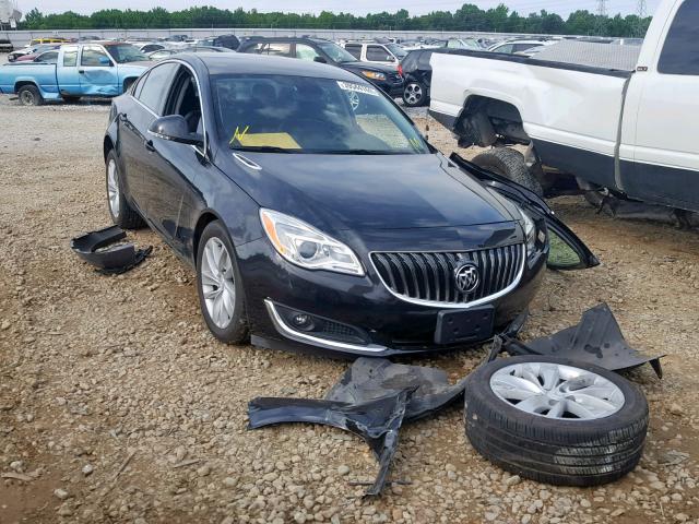 2G4GN5EX2F9150785 - 2015 BUICK REGAL PREM BLACK photo 1