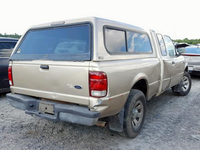 1FTYR14C7YPA49959 - 2000 FORD RANGER SUP GOLD photo 4