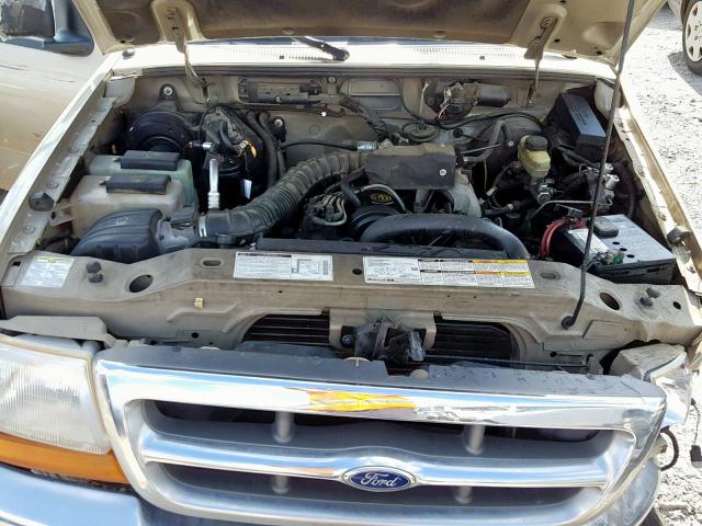 1FTYR14C7YPA49959 - 2000 FORD RANGER SUP GOLD photo 7