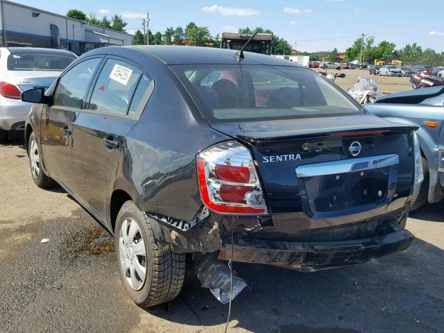 3N1AB6AP0BL638237 - 2011 NISSAN SENTRA 2.0 BLACK photo 3