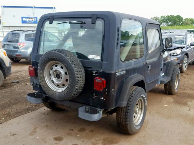 2J4FY29T6LJ540239 - 1990 JEEP WRANGLER / BLACK photo 4