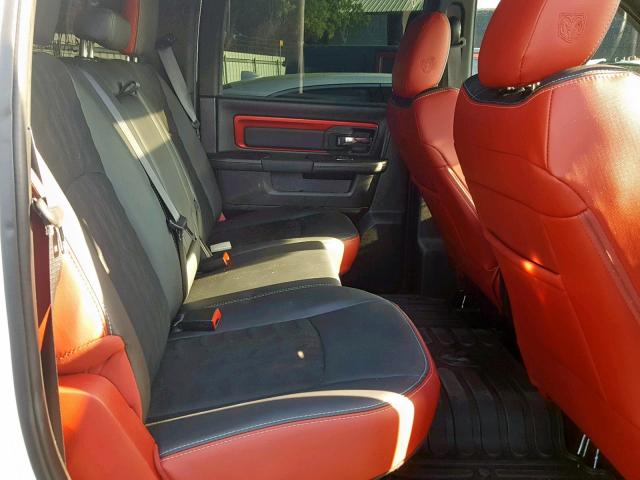 1C6RR7YT8GS386418 - 2016 RAM 1500 REBEL თეთრი ფოტო 6