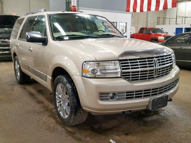 5LMFU28557LJ10599 - 2007 LINCOLN NAVIGATOR კრემისფერი ფოტო 1