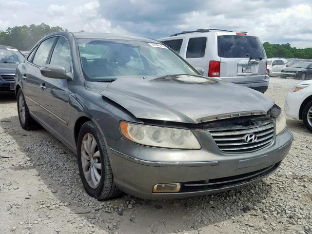 KMHFC46F18A259487 - 2008 HYUNDAI AZERA SE GRAY photo 1