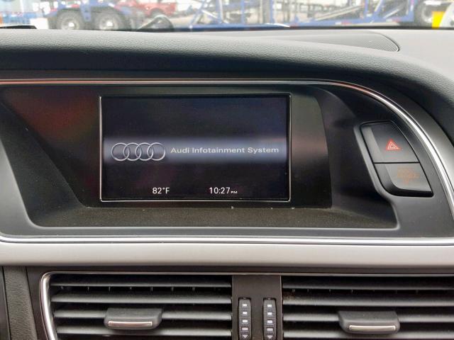 WAUCFAFR2CA005767 - 2012 AUDI A5 PREMIUM BLACK photo 9