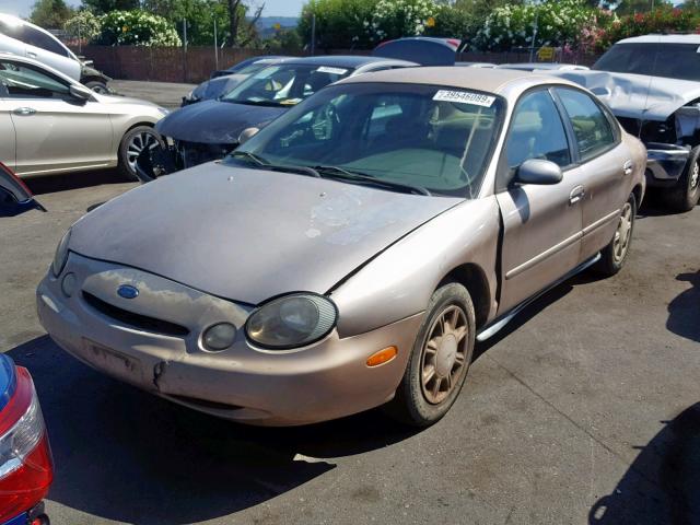 1FALP52UXTG252720 - 1996 FORD TAURUS GL BEIGE photo 2