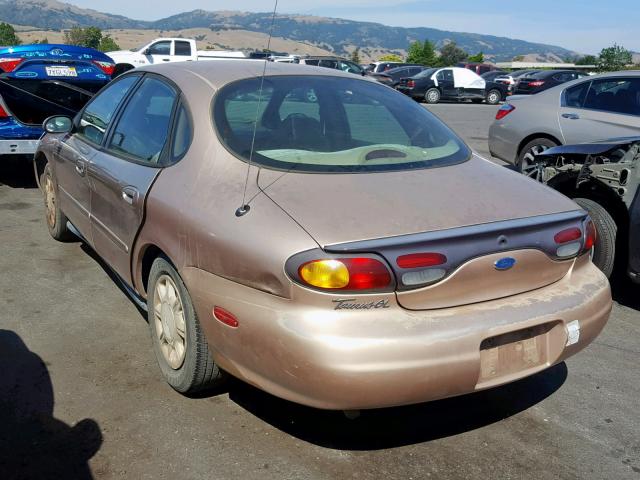 1FALP52UXTG252720 - 1996 FORD TAURUS GL BEIGE photo 3