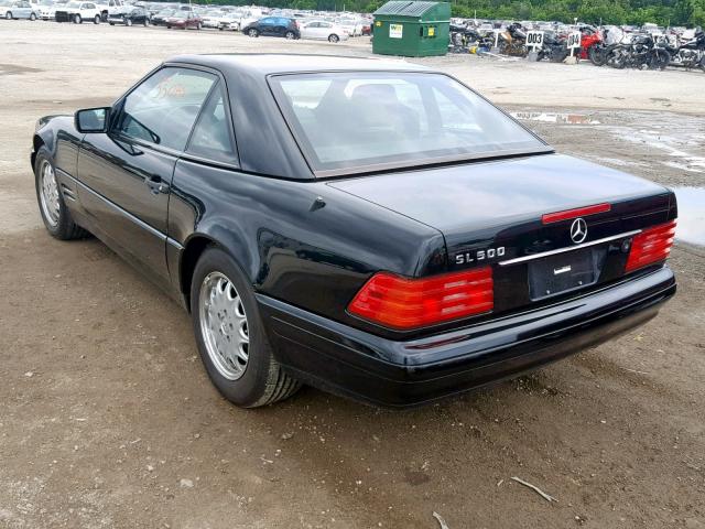 WDBFA67F9WF157812 - 1998 MERCEDES-BENZ SL 500 BLACK photo 3