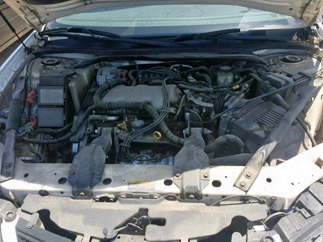 2G1WF52E639169666 - 2003 CHEVROLET IMPALA WHITE photo 7