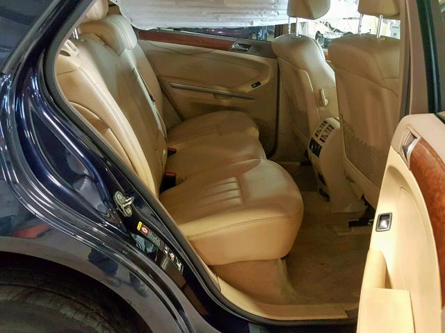 4JGBB86E06A015035 - 2006 MERCEDES-BENZ ML 350 BLUE photo 6