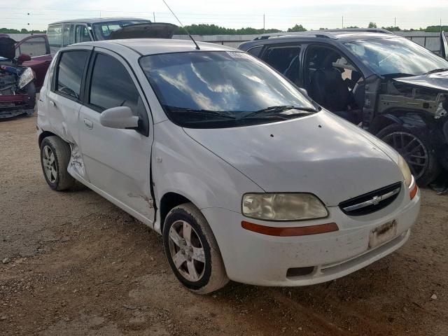 KL1TD66657B776596 - 2007 CHEVROLET AVEO BASE Ağ foto 1