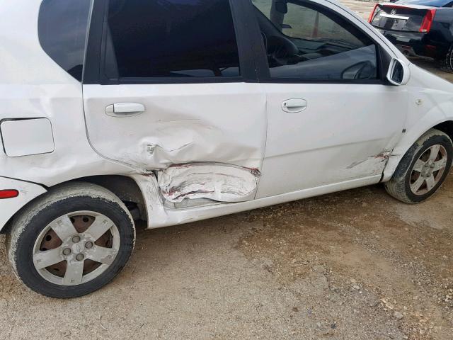 KL1TD66657B776596 - 2007 CHEVROLET AVEO BASE Ağ foto 9