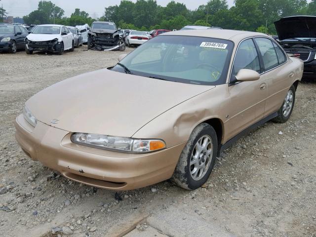 1G3WS52H11F193424 - 2001 OLDSMOBILE INTRIGUE G TAN photo 2