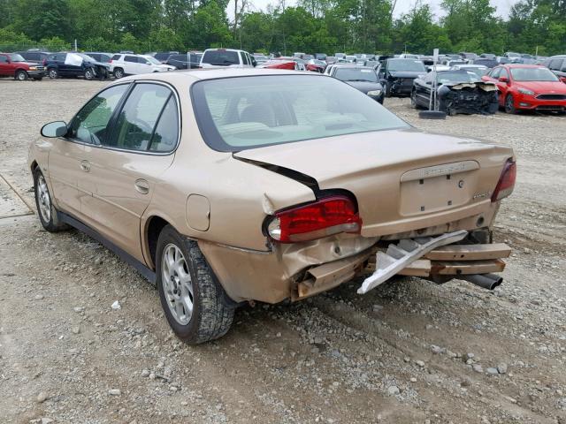 1G3WS52H11F193424 - 2001 OLDSMOBILE INTRIGUE G TAN photo 3