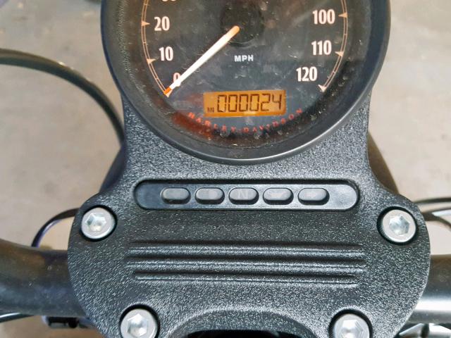 1HD4LE213KC422100 - 2019 HARLEY-DAVIDSON XL883 N RED photo 8