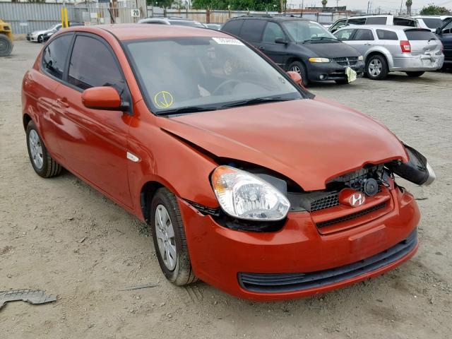 KMHCM3AC0AU169615 - 2010 HYUNDAI ACCENT BLU ORANGE photo 1