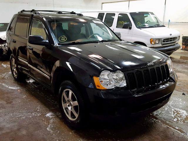 1J8GR48K79C555565 - 2009 JEEP GRAND CHER BLACK photo 1