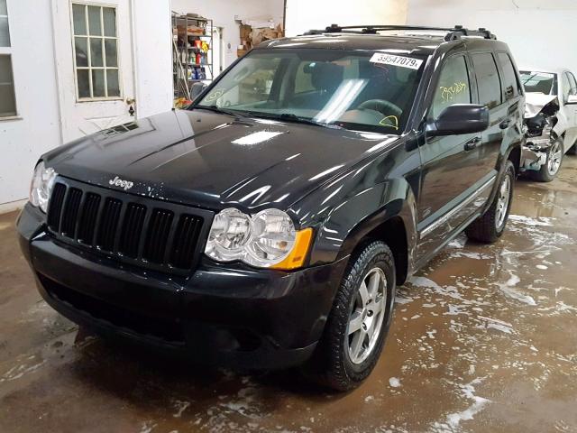 1J8GR48K79C555565 - 2009 JEEP GRAND CHER BLACK photo 2