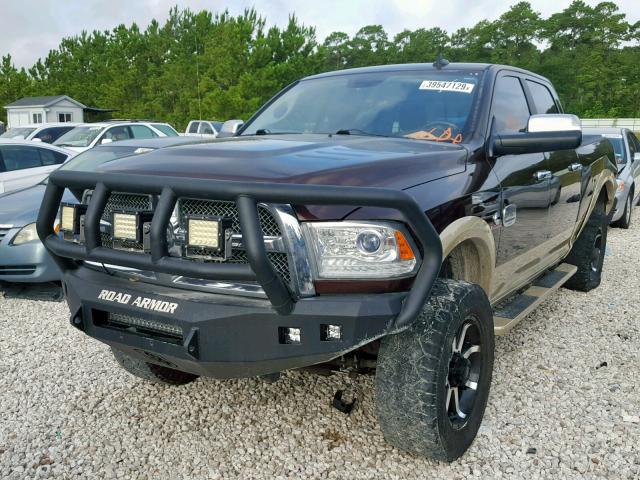 3C6UR5GL5DG609839 - 2013 RAM 2500 LONGH BROWN photo 2