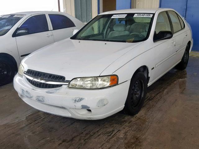 1N4DL01DX1C175730 - 2001 NISSAN ALTIMA XE WHITE photo 2