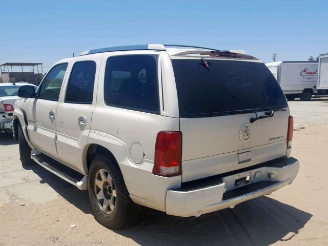 1GYEC63T13R131633 - 2003 CADILLAC ESCALADE L WHITE photo 3