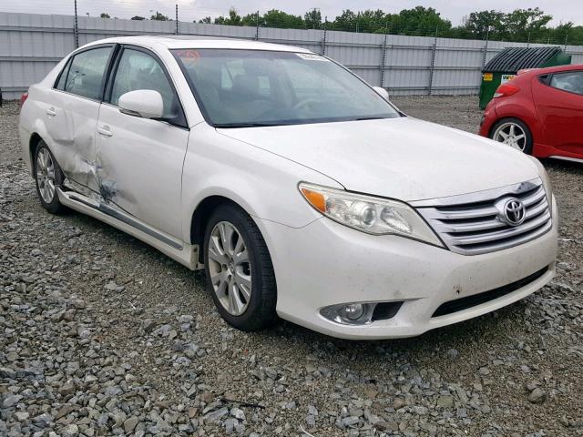 4T1BK3DB0BU422096 - 2011 TOYOTA AVALON BAS WHITE photo 1