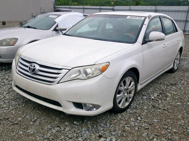 4T1BK3DB0BU422096 - 2011 TOYOTA AVALON BAS WHITE photo 2