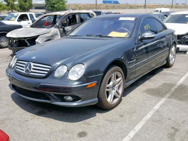 WDBPJ74J53A034939 - 2003 MERCEDES-BENZ CL 55 AMG CHARCOAL photo 2