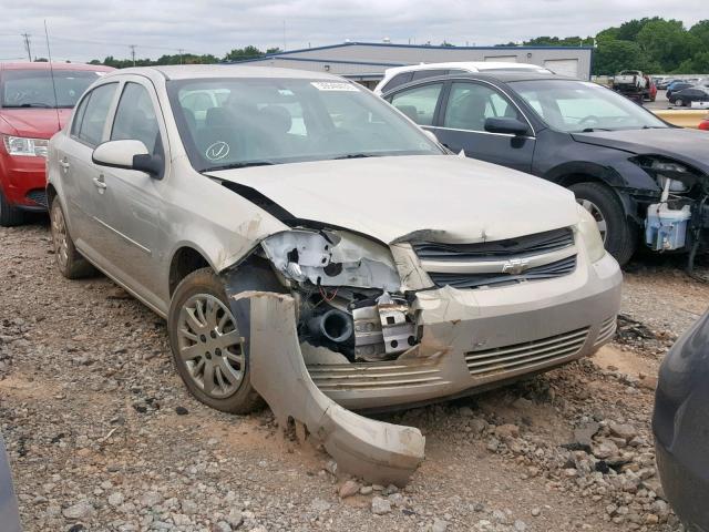 1G1AT58H997261062 - 2009 CHEVROLET COBALT LT TAN photo 1