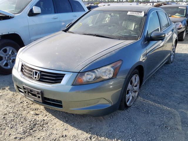 JHMCP26848C056856 - 2008 HONDA ACCORD EXL TEAL photo 2