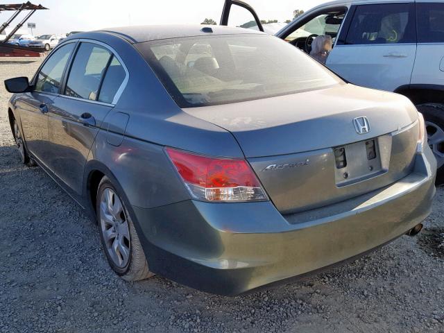 JHMCP26848C056856 - 2008 HONDA ACCORD EXL TEAL photo 3