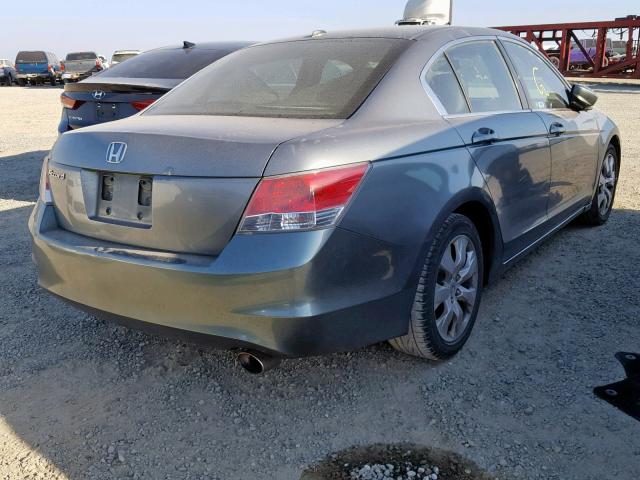 JHMCP26848C056856 - 2008 HONDA ACCORD EXL TEAL photo 4