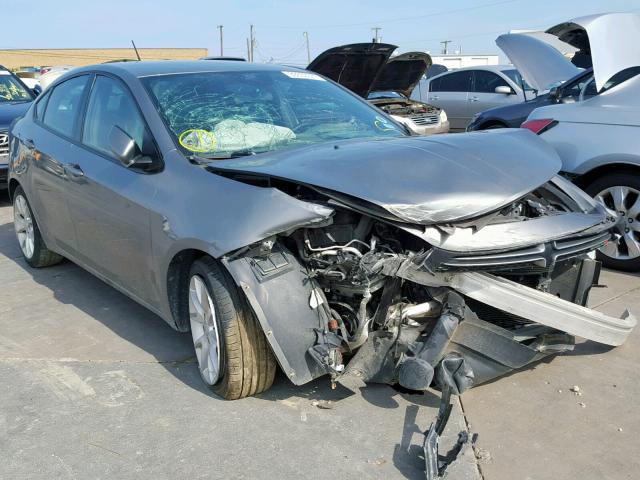 1C3CDFBA9DD117802 - 2013 DODGE DART SXT GRAY photo 1