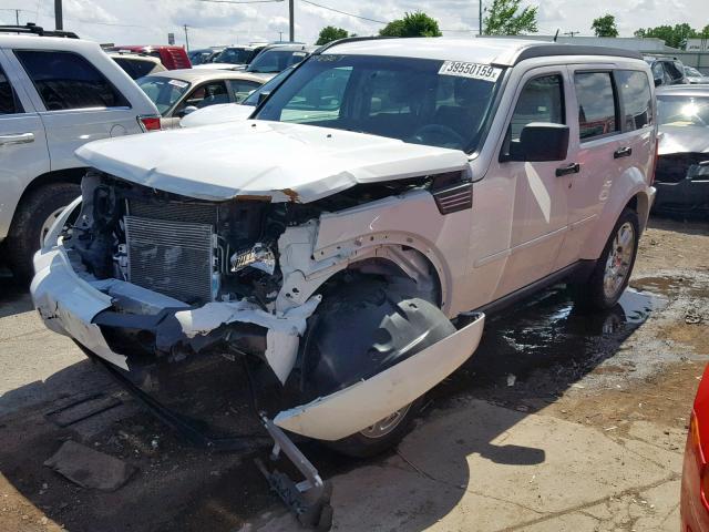 1D4PT4GK1BW599787 - 2011 DODGE NITRO HEAT WHITE photo 2