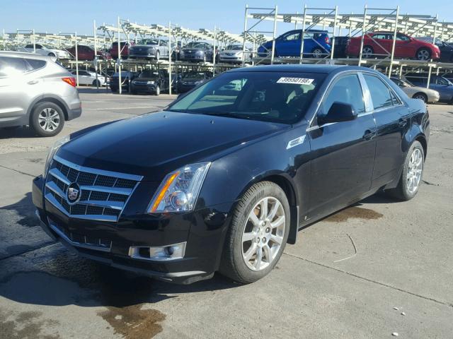 1G6DR57V480174111 - 2008 CADILLAC CTS HI FEA BLACK photo 2