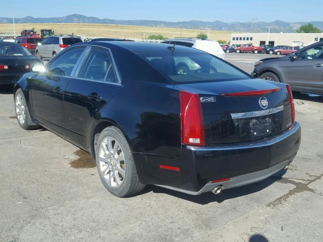 1G6DR57V480174111 - 2008 CADILLAC CTS HI FEA BLACK photo 3