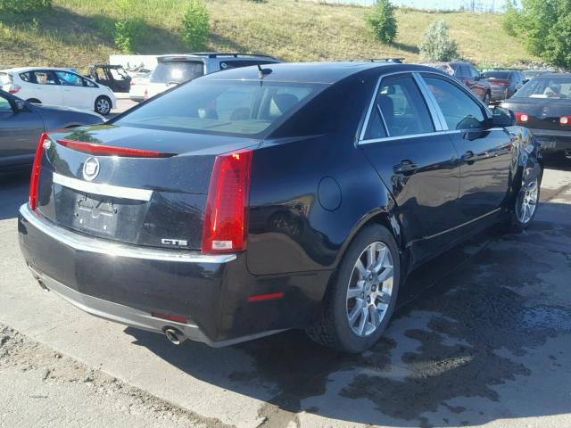 1G6DR57V480174111 - 2008 CADILLAC CTS HI FEA BLACK photo 4