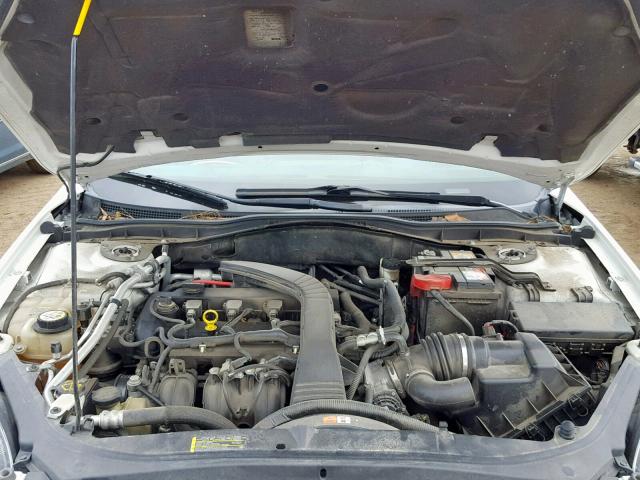 3FAHP06Z89R179315 - 2009 FORD FUSION S WHITE photo 7