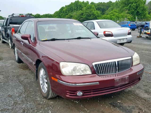 KMHFU45E24A354978 - 2004 HYUNDAI XG 350 BURGUNDY photo 1