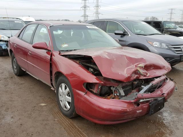 2G4WS52J941257669 - 2004 BUICK CENTURY CU MAROON photo 1