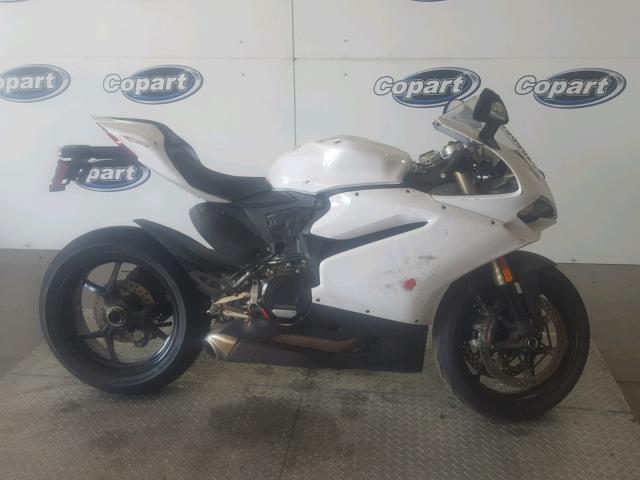 ZDM14BYW9FB000819 - 2015 DUCATI SUPERBIKE WHITE photo 9