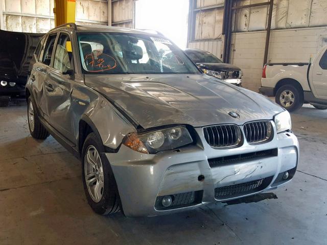 WBXPA93406WG82579 - 2006 BMW X3 3.0I GRAY photo 1