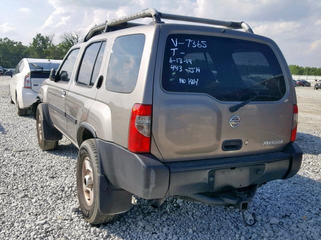 5N1ED28YX3C667365 - 2003 NISSAN XTERRA XE GOLD photo 3