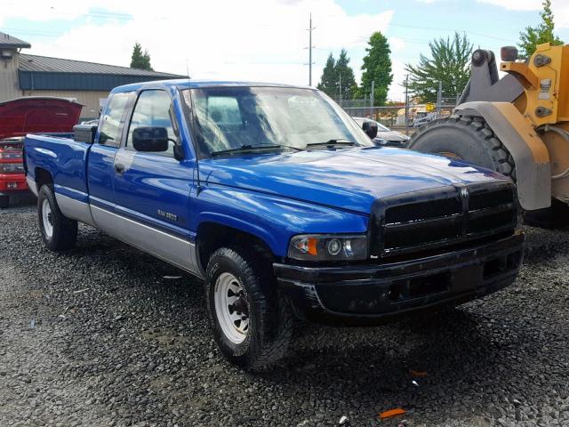 1B7KC23Z0TJ151604 - 1996 DODGE RAM 2500 BLUE photo 1