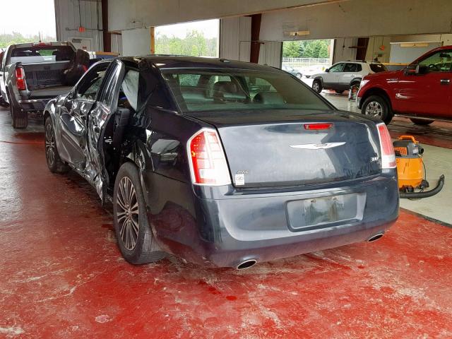 2C3CCAGT4DH683336 - 2013 CHRYSLER 300 S BLUE photo 3